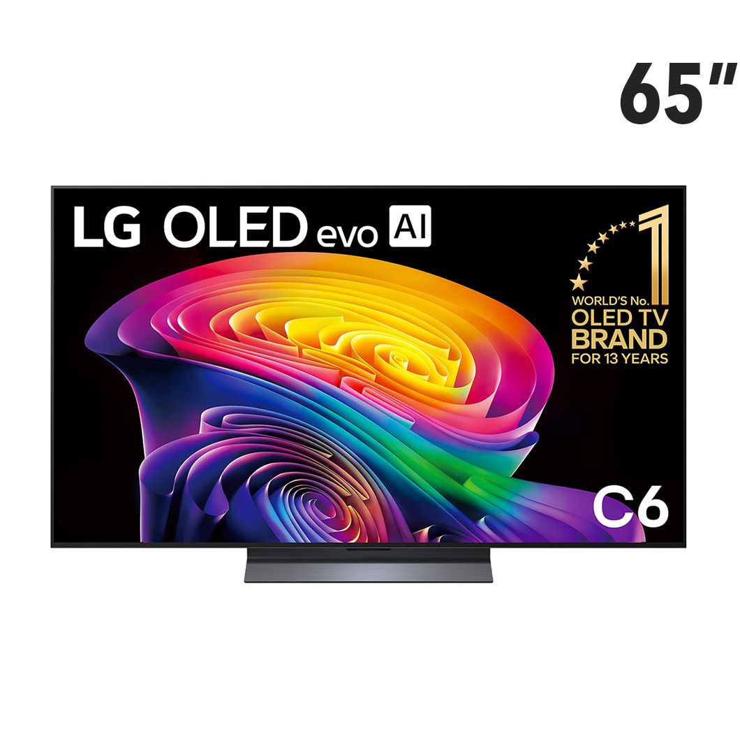 LG OLED65C6PSA 65-inch OLED evo AI C6 4K Smart TV (webOS) -  2026 model