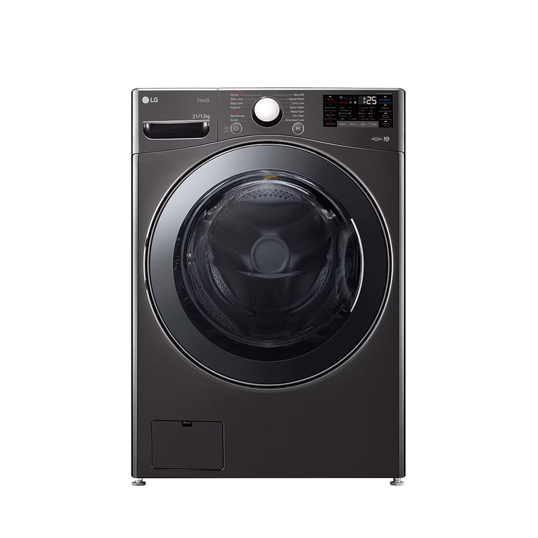 LG F2721HVRBC 21KG/12KG AI DD Smart Inverter Front Load Washer Dryer