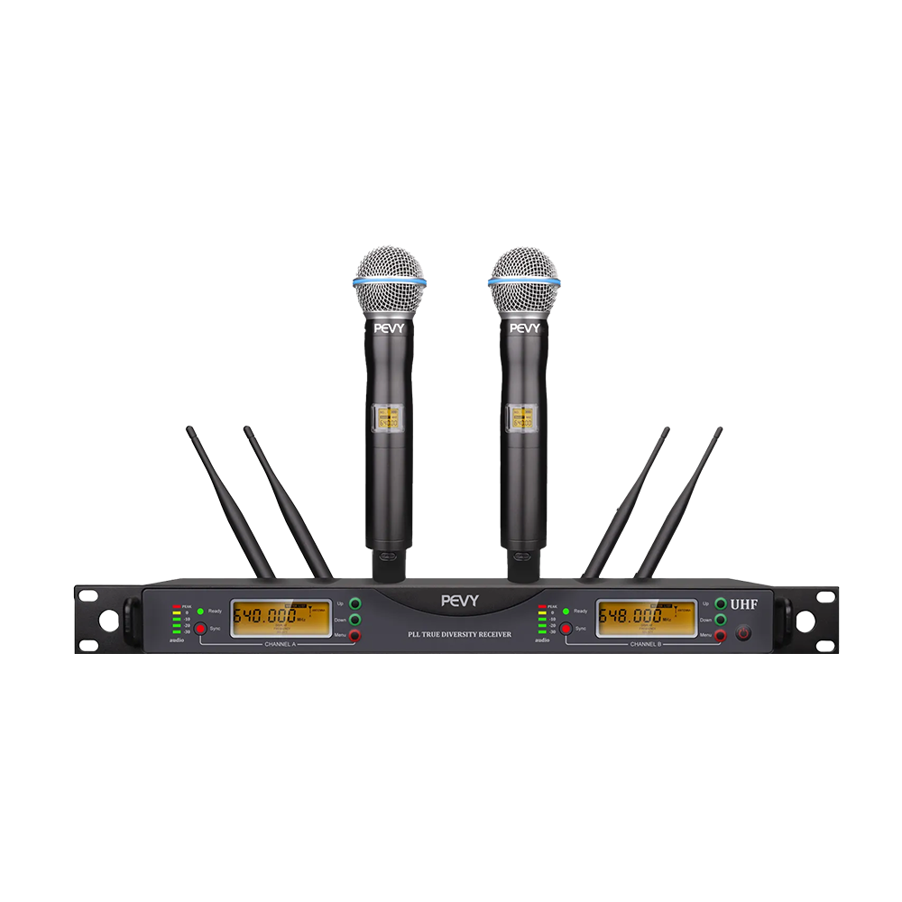 PEVY UR-701 UHF Wireless Microphone