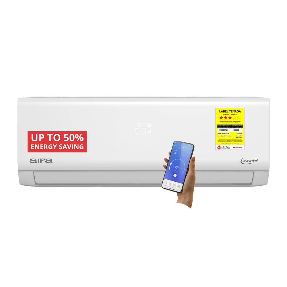 AIFA DC-M19-WiFi 2.0HP Split Type Inverter Aircon w/ WiFi Control