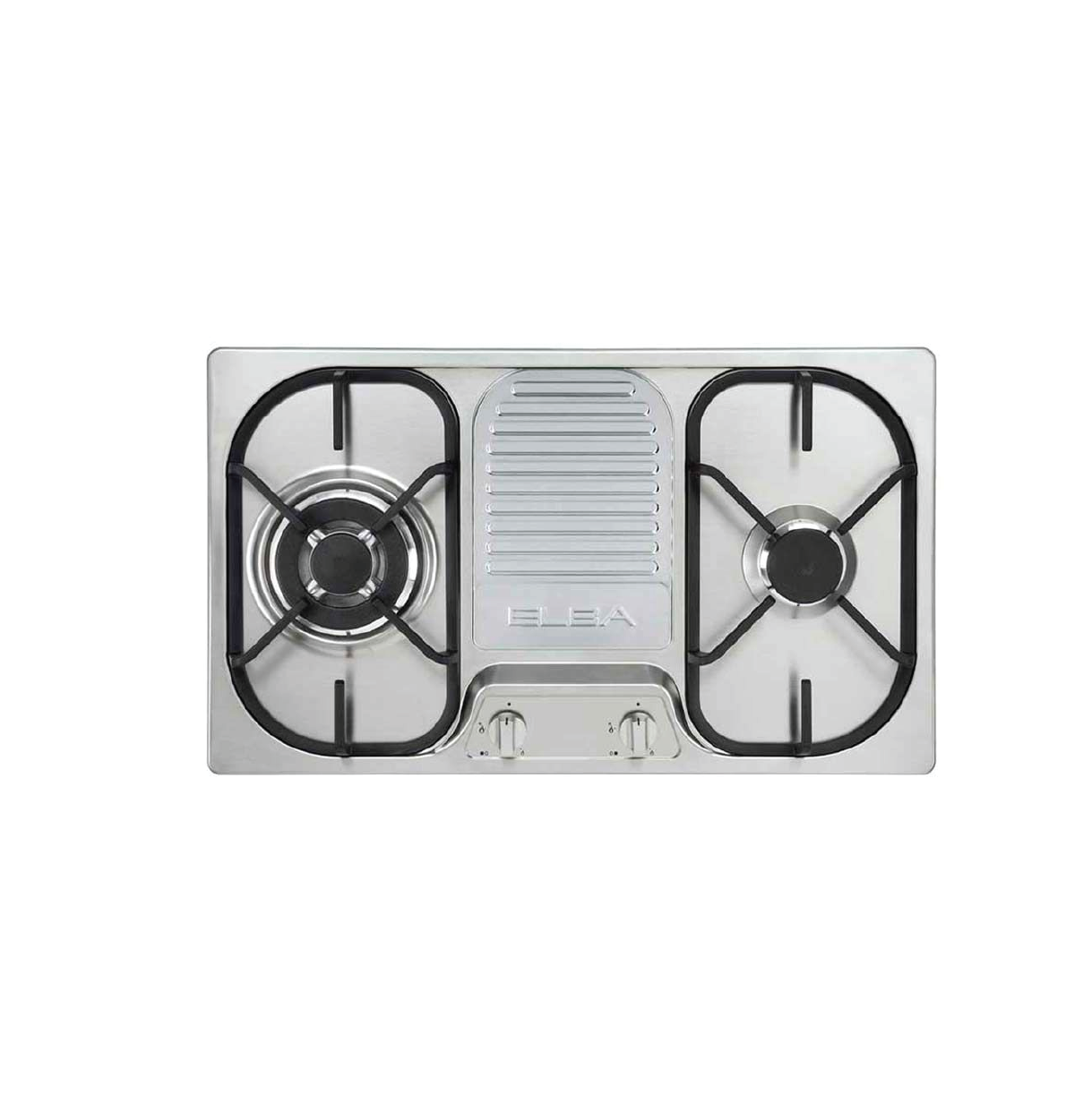 ELBA E74 200X 73cm Built-in Gas Hob - Stainless Steel